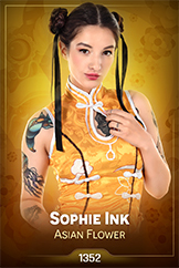 iStripper - Sophie Ink - Asian Flower
